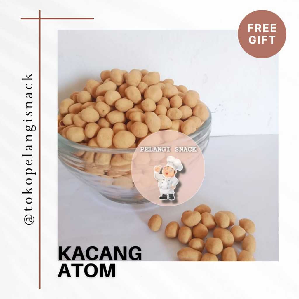 

[250 gr] Kacang Telur Kacang Atom