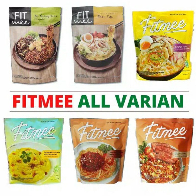 

[✏G77➤] Mie Shirataki Noodle Fitmee Soto Bolognese Goreng Carbonara [262]