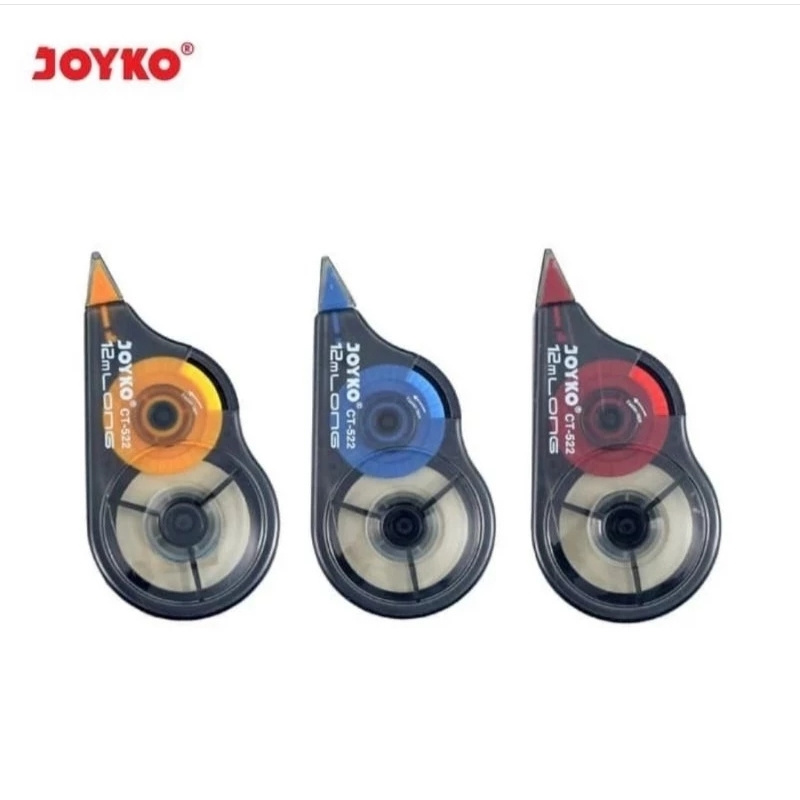 

Correction Tape Joyko CT-522 Tipex Kertas Roll Pita Koreksi Peralatan Sekolah
