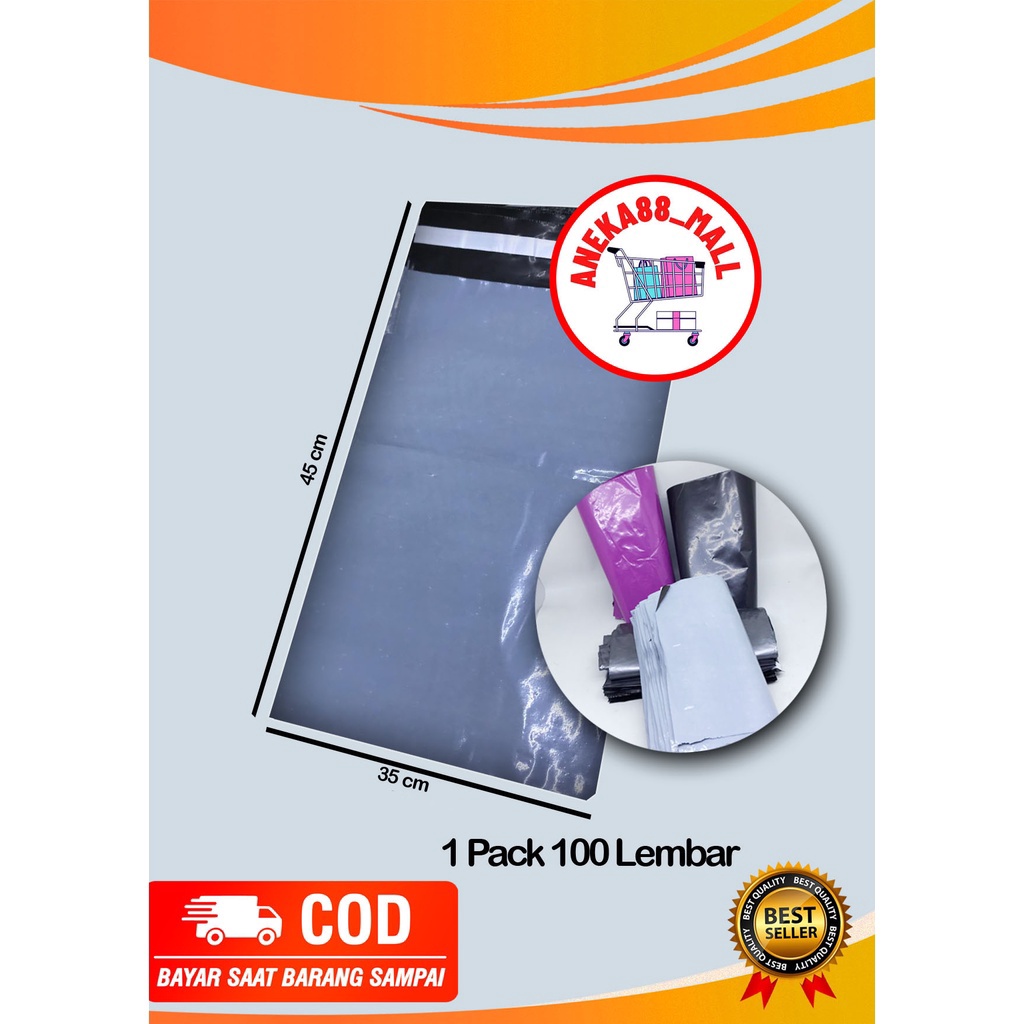 

Import ✨Terbaik✨ TERMURAH 35x45 cm POLYMAILER packing bag plastik online shop olshop 