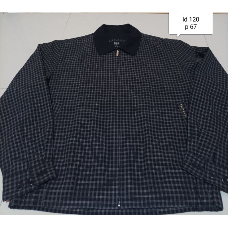 Jaket Kasual dan Tartan