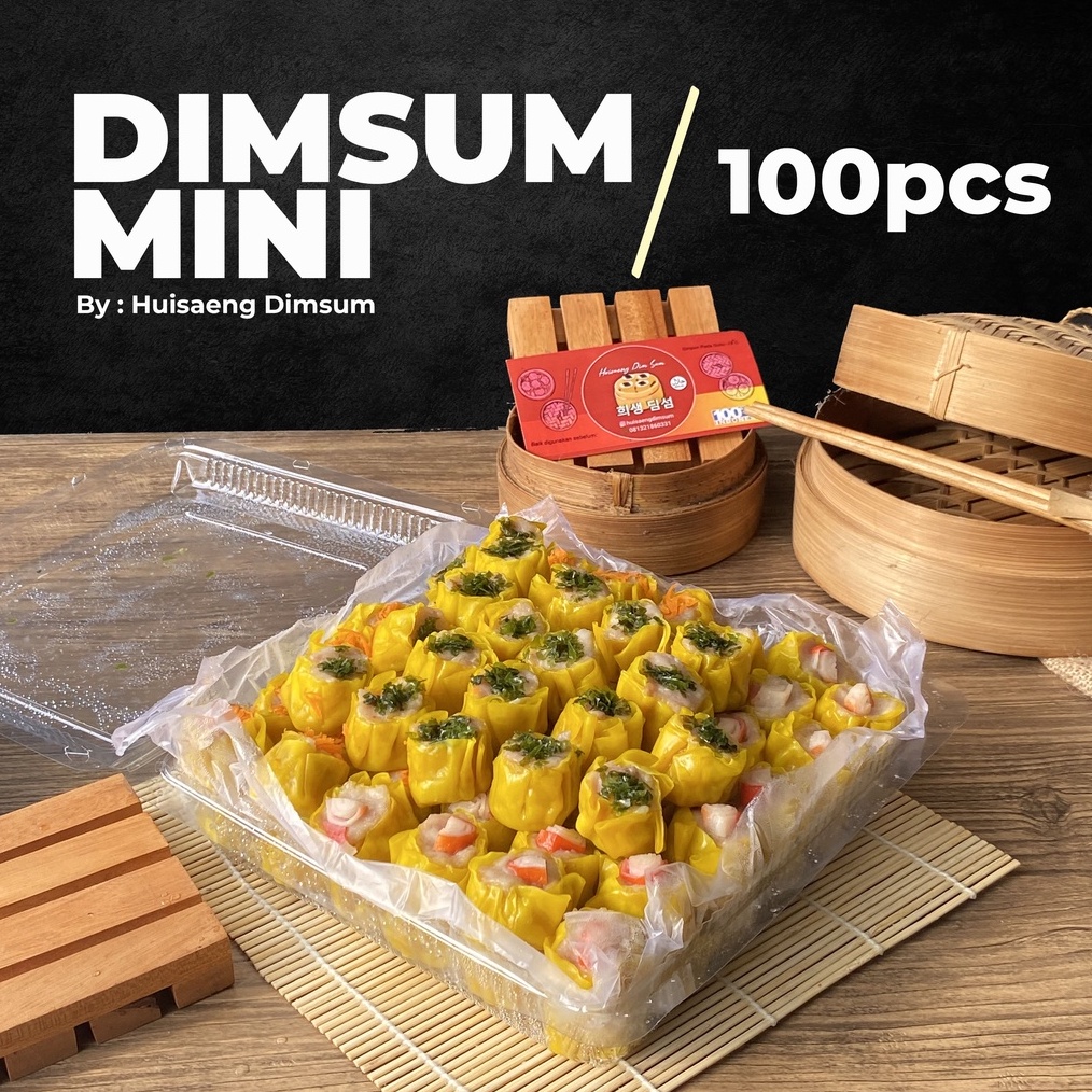 

12.12 SALE Dimsum Premium Dimsum Mini isi 100 pcs dengan Saus di Kota Bandung Indonesia Halal (Frozen/Fresh) (BISA KIRIM LUAR KOTA) serbuuu !