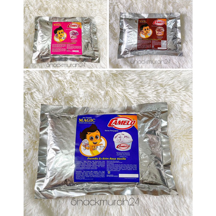 

QQXH6450 PALING AMPUH>>> BUBUK ES KRIM CAMELO ICE CREAM MAGIC 250 Gram