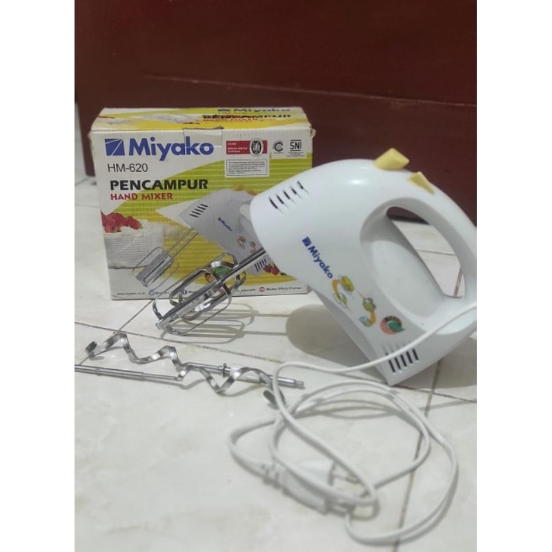Mixer Miyako hm620(Second)/Hand mixer miyako original