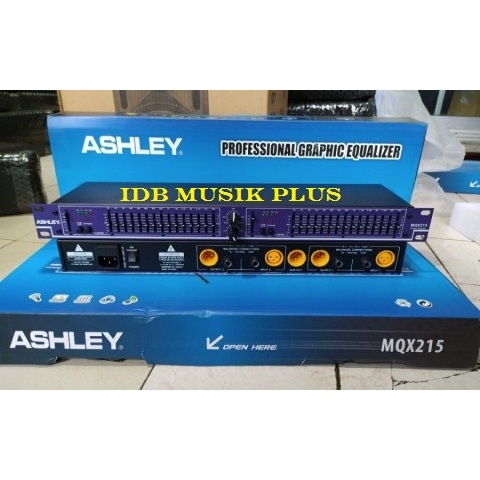 Equalizer Ashley MQX215 MQX 215 Equaliser