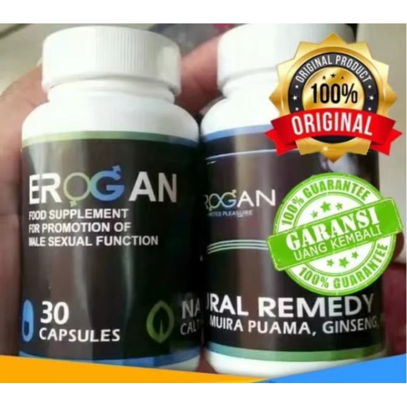 Bayar di tempat//COD Obat-kapsul-EROGAN botol asli original isi 30 kapsul tanpa efek samping