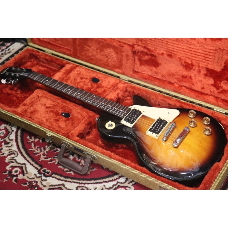 Gitar Epiphone Les Paul LP-100 Series Tobacco Sunburst Color Made in China