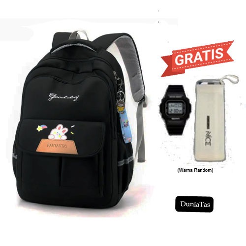 Tas Ransel Sekolah Anak Perempuan SD SMP Fantastic Premium SET