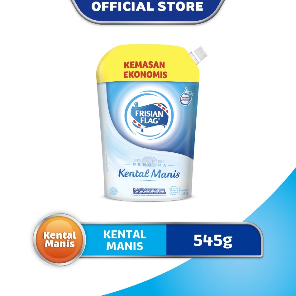 

[⚜M19>] Frisian Flag Kental Manis Pouch 545gr Dont SKIP