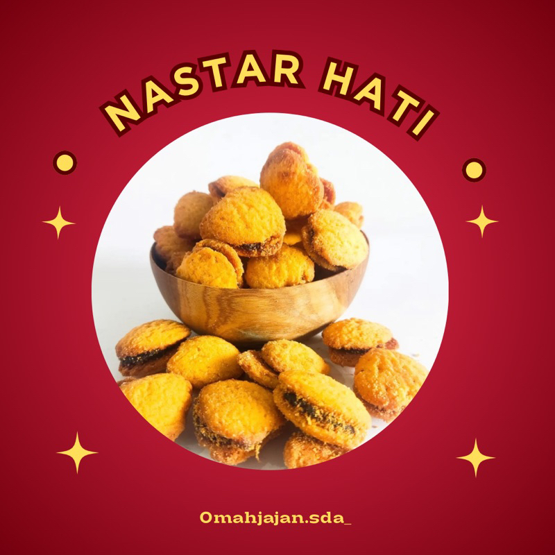 

KUE NASTAR HATI SELAI NANAS