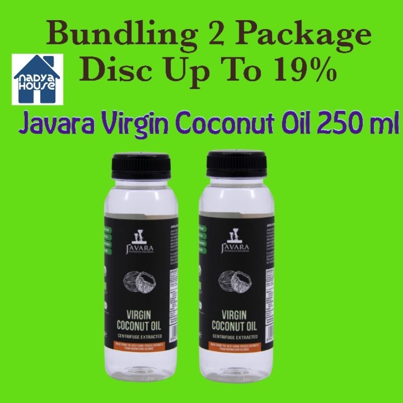 

Bundling Package 2 Pcs Javara Virgin Coconut Oil 250 ml Botol