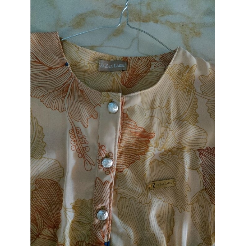 preloved flory dress by zaza label