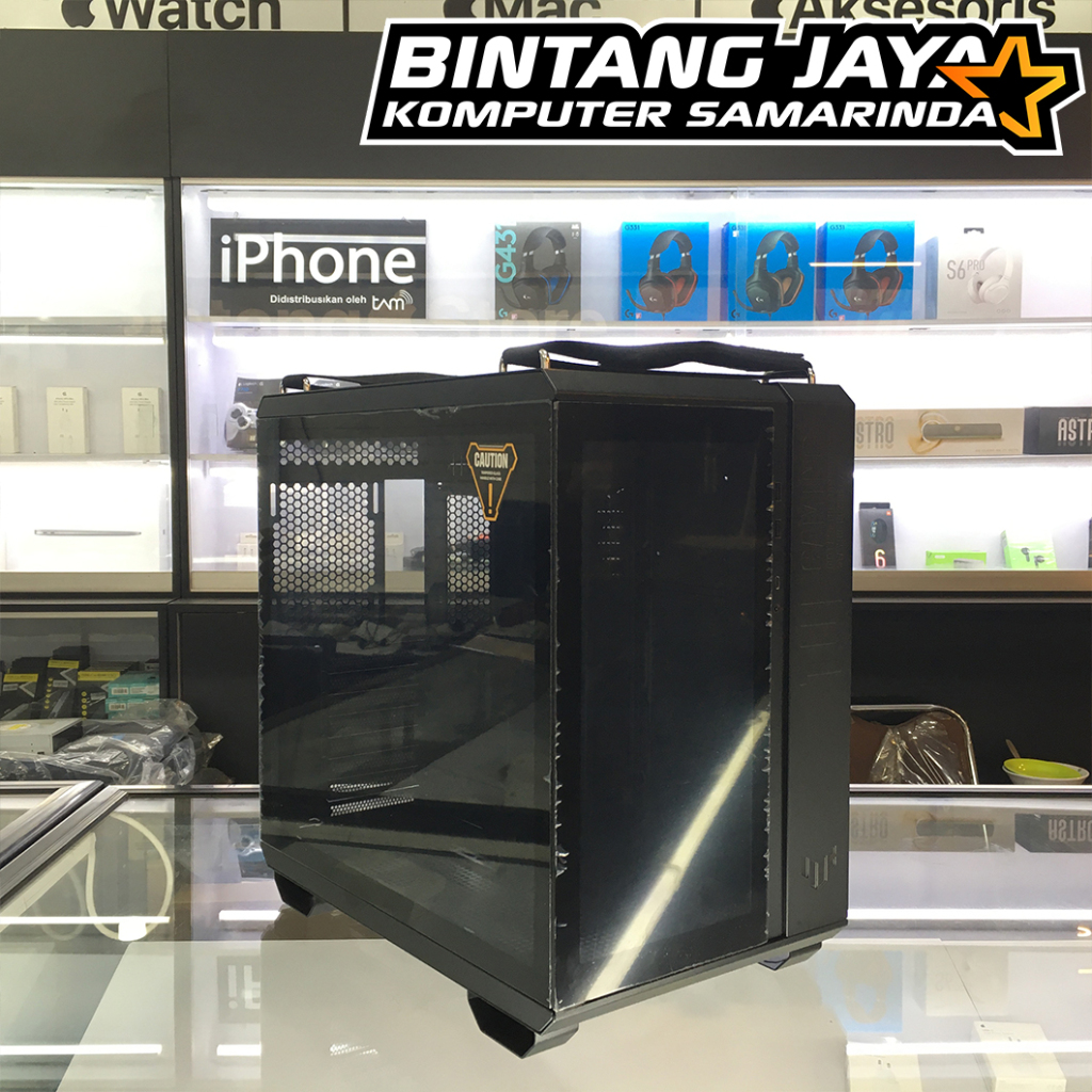 Casing PC Asus TUF Gaming GT502 Dual Chamber ATX Tempered Glass