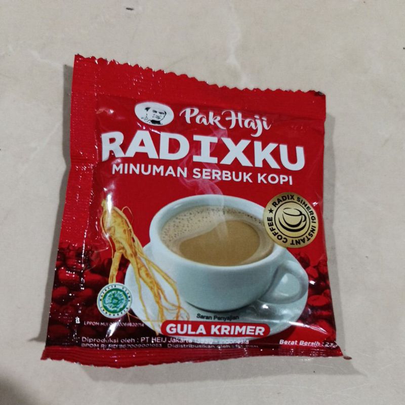 

minuman serbuk sachet radixku