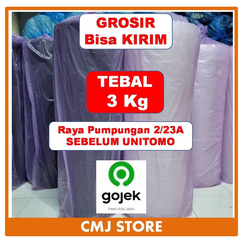 

✨COD✨ BUBBLE WRAP 125 x 50M 3KG GRATIS ONGKIR buruan