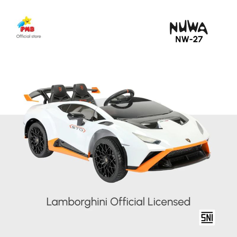 Mobil aki anak lamborghini Nuwa NW 27 12volt