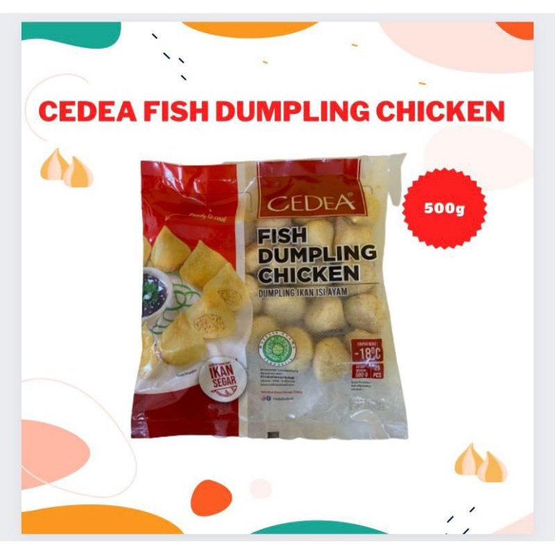 

CEDEA FISH DUMPLING CHICKEN 500GR