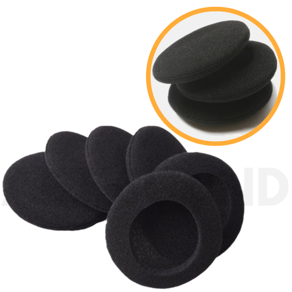 Extra Tebal Premium Quality Headphone Foampad Busa 40/45mm Premium Quality