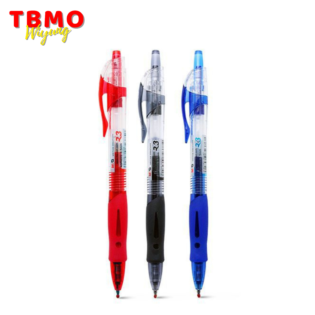 

TBMO M&G Bolpen / Pulpen Gel Retractable Cetek Pen 0.5 Grip - Pcs
