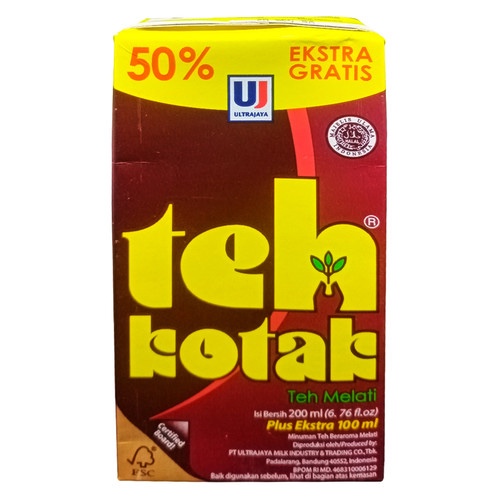 

Teh Kotak Jasmine Regular 300ml