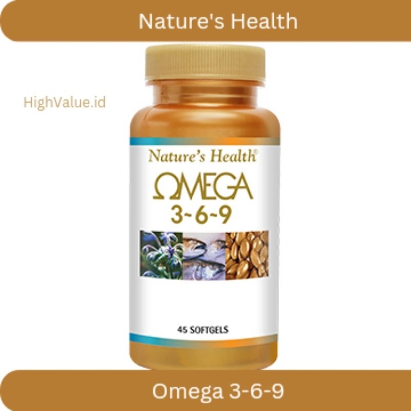 Nature's Health Omega 3-6-9/45 Softgels