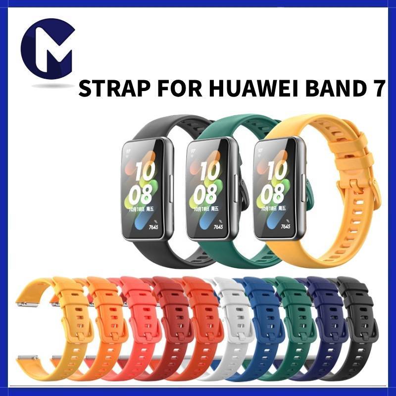 Strap Huawei Band 7 Tali Pengganti Huawei Band 7 Silicone Strap