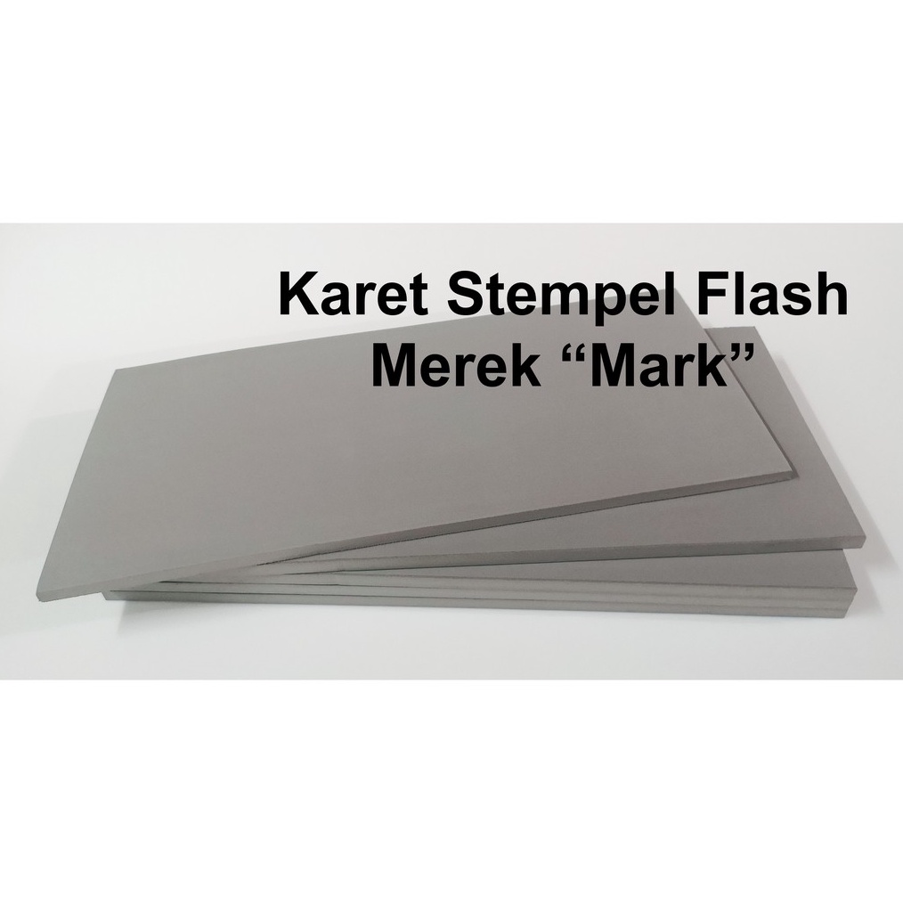 

TERLARIS Karet Stempel Flash "Mark" - Kualitas Premium (Warna Abu-Abu) !!!