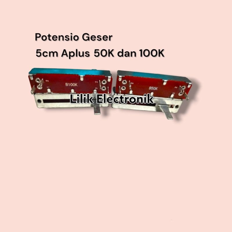 POTENSIO GESER 5CM 50K/100K Aplus