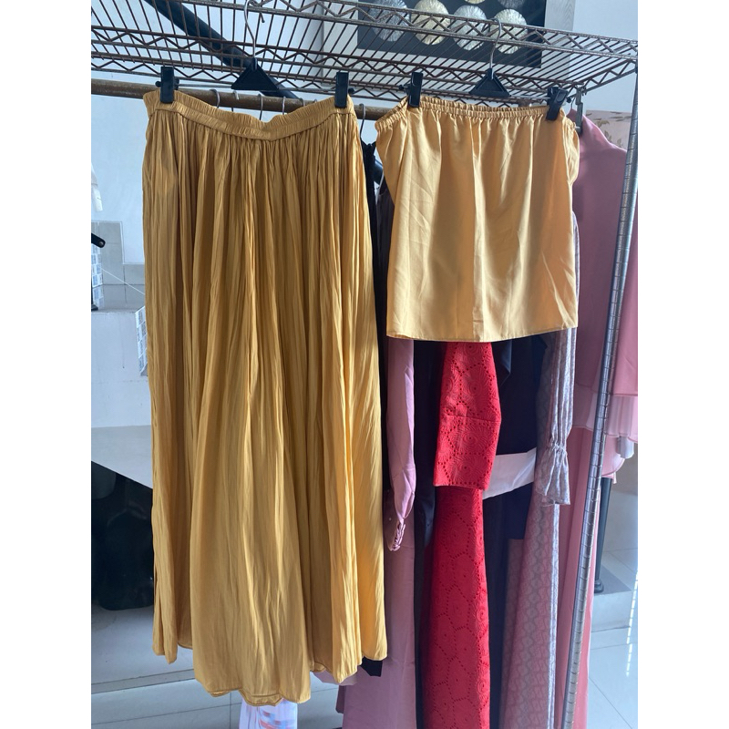 kulot plisket uniqlo