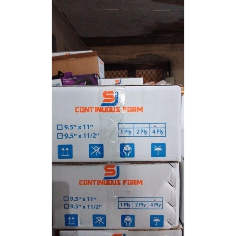 

Continuous Form 4 Ply NCR Kertas Komputer 9.5x11 Full