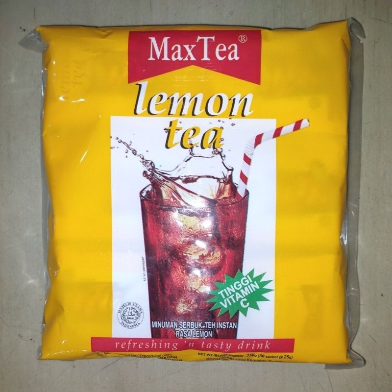 

MAX TEA LEMON TEA 750Gr (30 sachets x 25Gr)