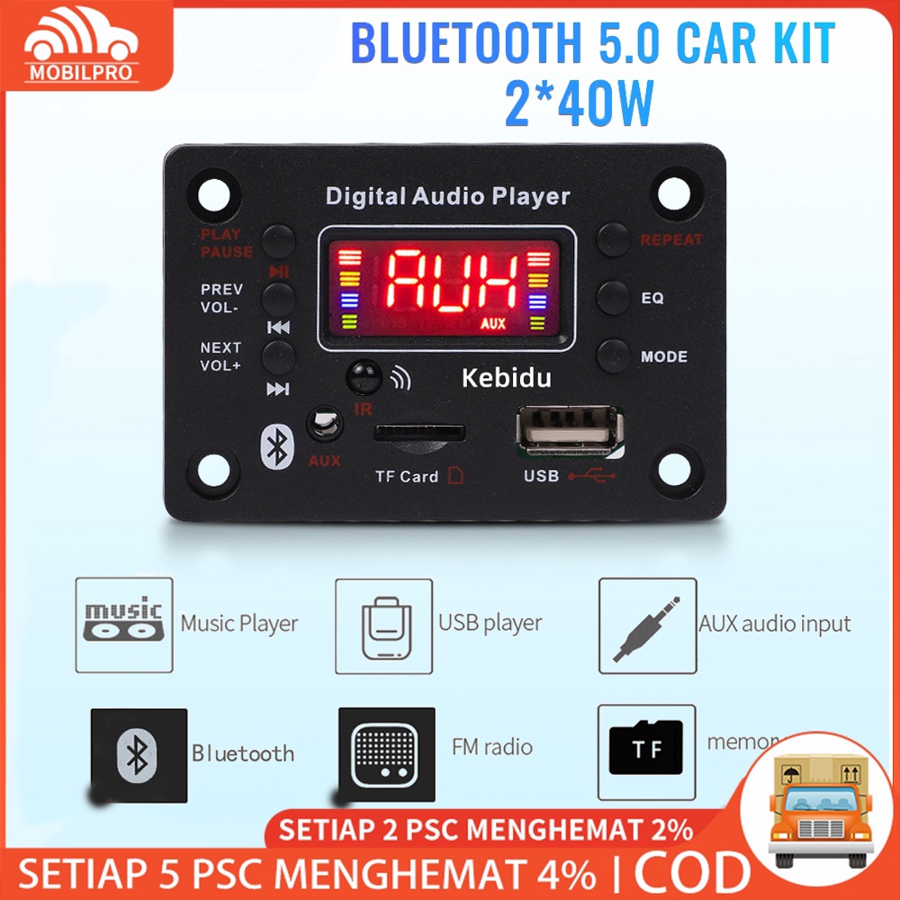 Terbaik kit modul mp3 bluetooth terbaru kotak vire 060 