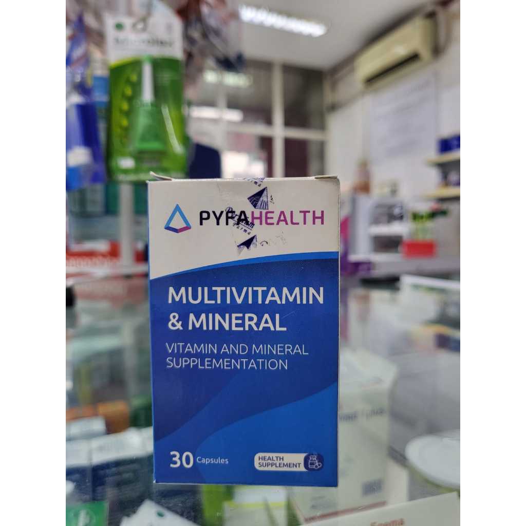 PYFAHEALTH MULTIVITAMIN & MINERAL CAPS isi 30 caps