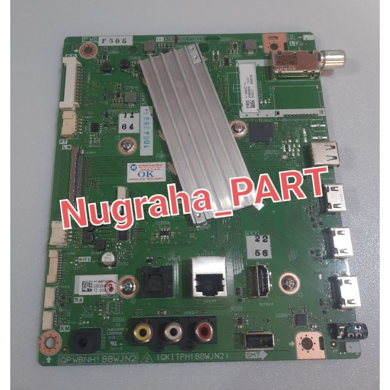 MB Mainboard Mesin SMART TV SHARP 4T-C60DK1X 4T-C60DK1 60DK1X 60DK1