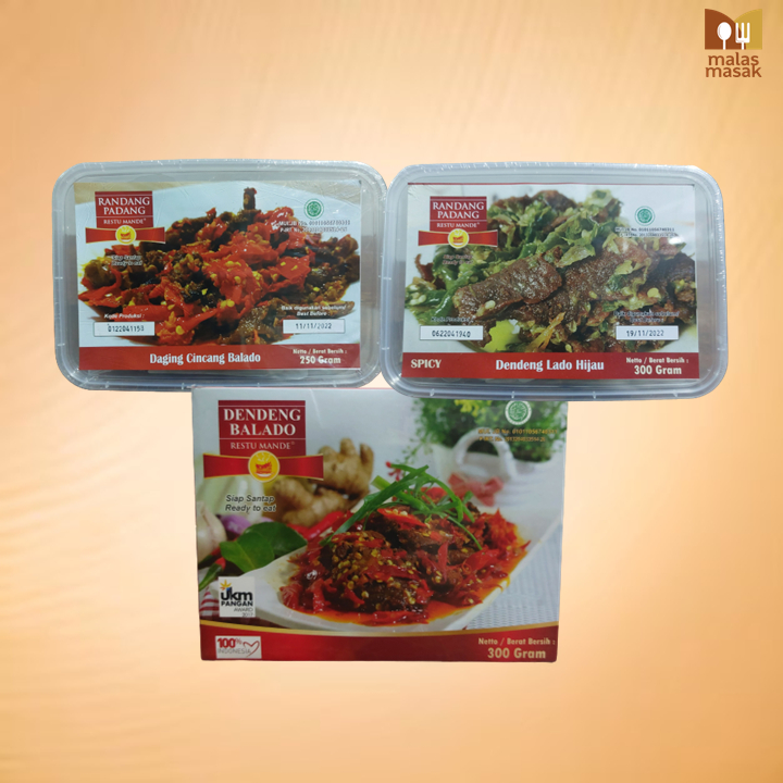 

Dendeng Lambok/ Daging Cincang Balado Bukan Frozen Food