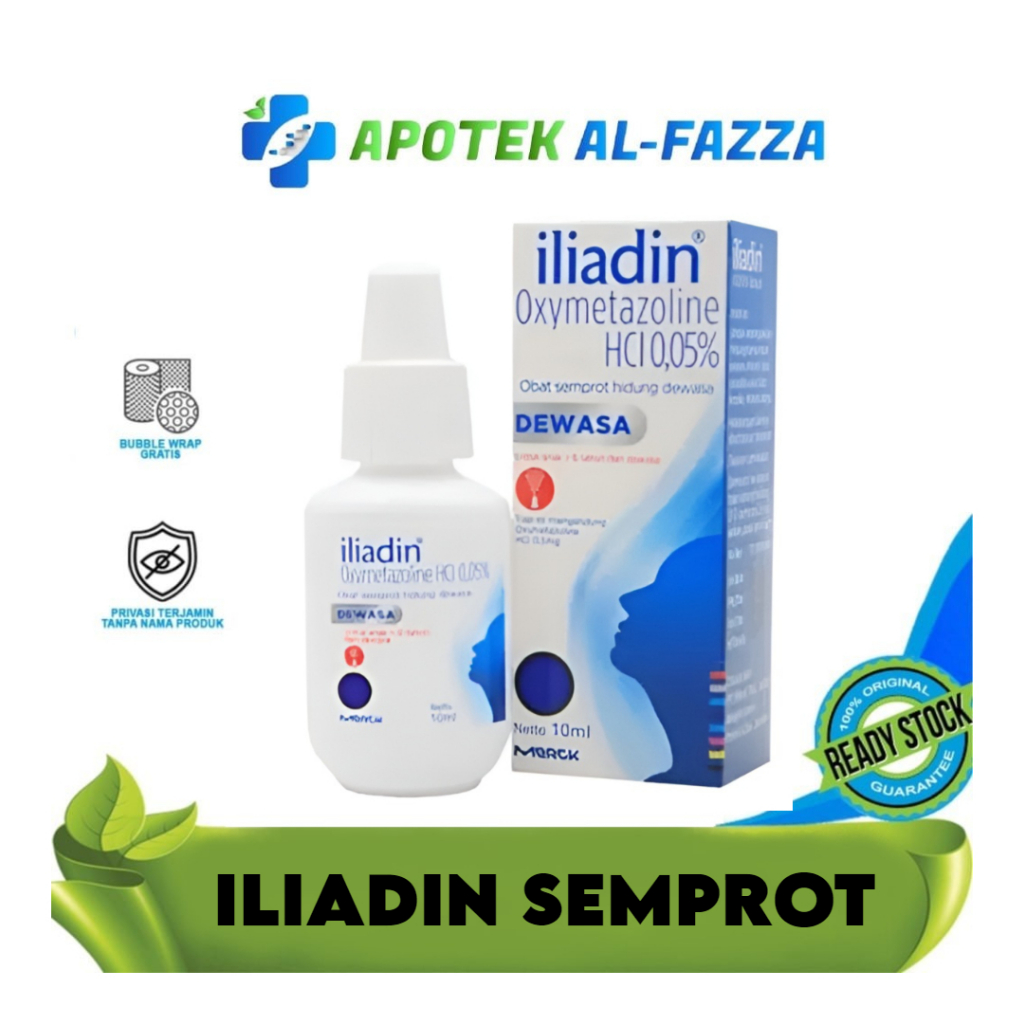 Iliadin Dewasa 0.05% Nasal Spray 10 ml