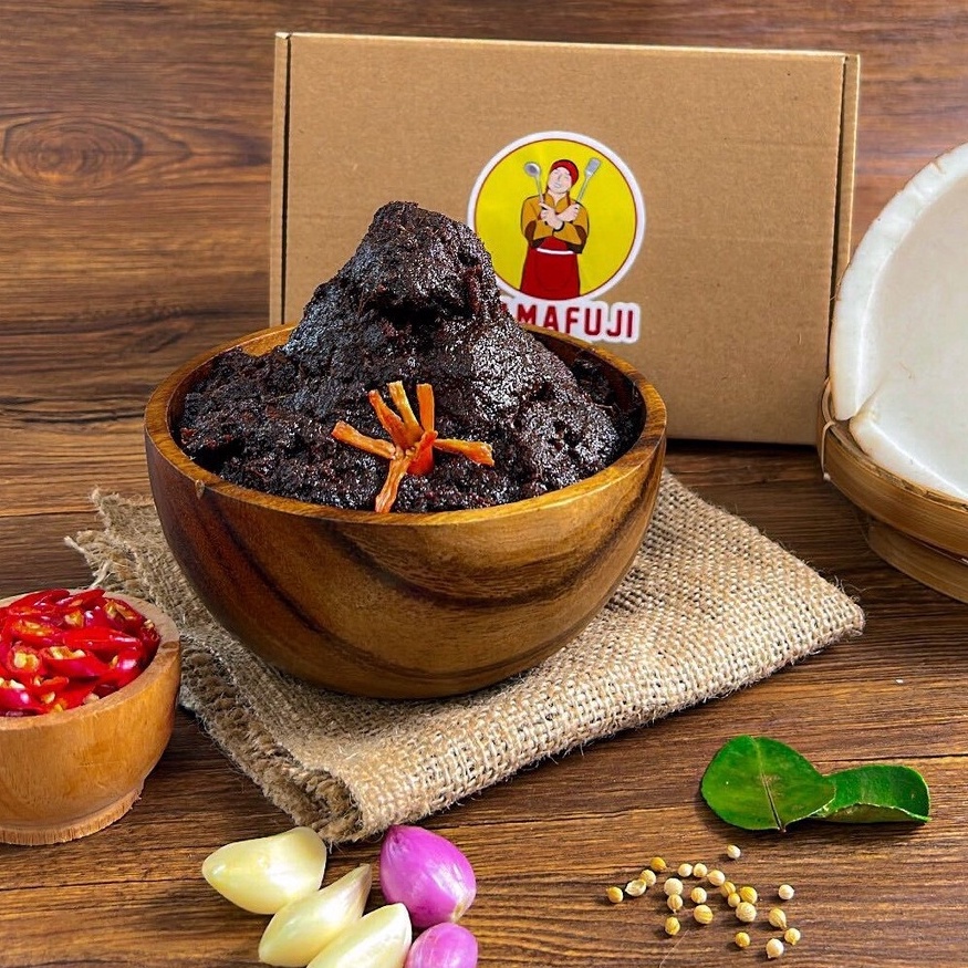 

GYQC8596 READY STOK Mamafuji - Rendang Daging 350gr (Mini Size)