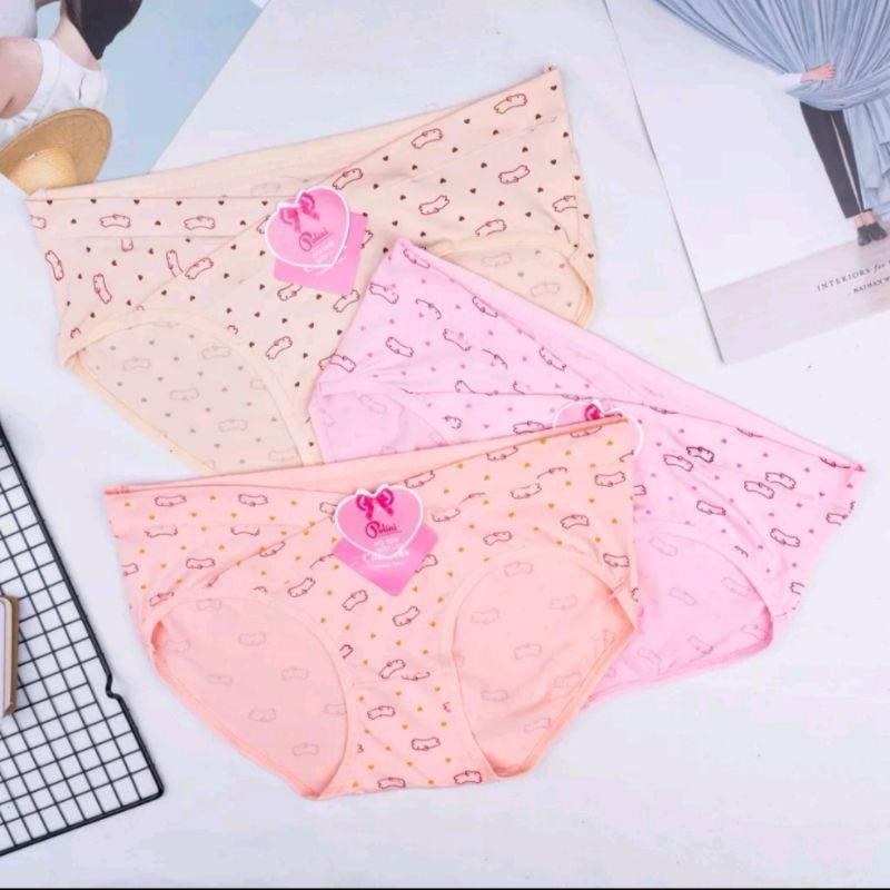 LUSINAN | Celana Dalam Hamil Perempuan POLINI 3908 Super Lembut / CD Dalaman Wanita