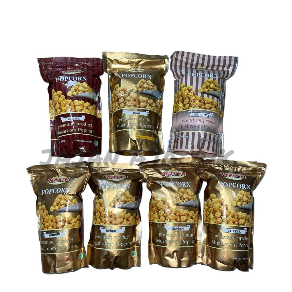 

Dekarrel Popcorn Premium Mushroom Popcorn Snack Popcorn Caramel Tiramisu Butter Vanilla