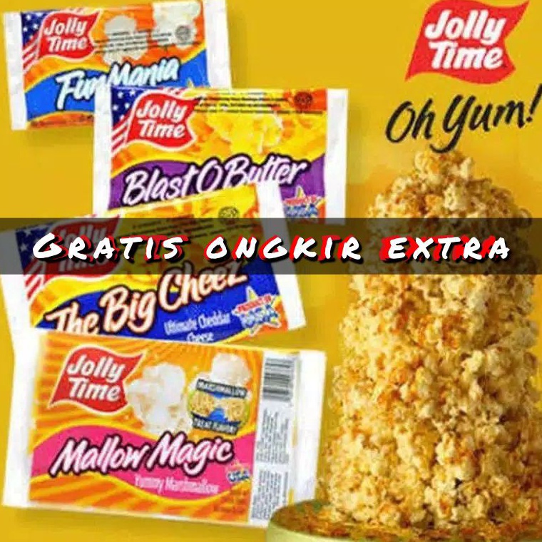 

[♔T12➤] PopCorn Jolly Time Product of USA / Pop corn Jolly Time Get it now