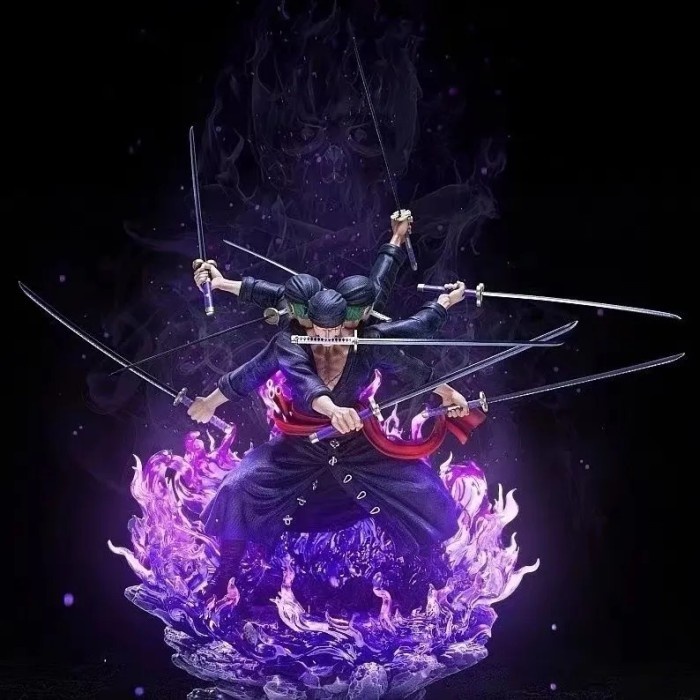 One Piece Premium Action Figure Zoro Ashura Bakkei