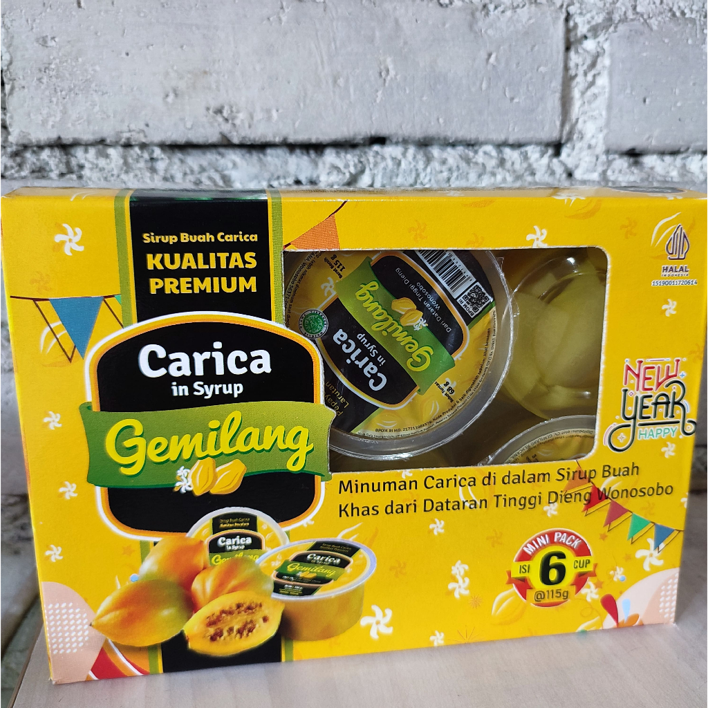 CARICA GEMILANG 6 CUP @115gr