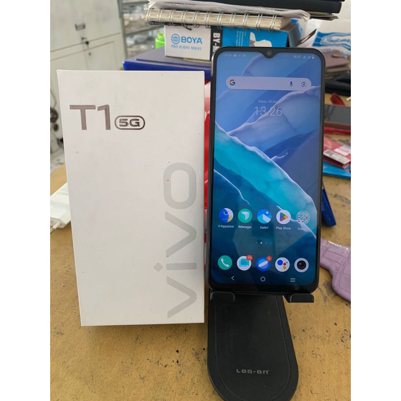 Vivo T1 5G Ram 4GB Rom 128GB Unit Second Fullset