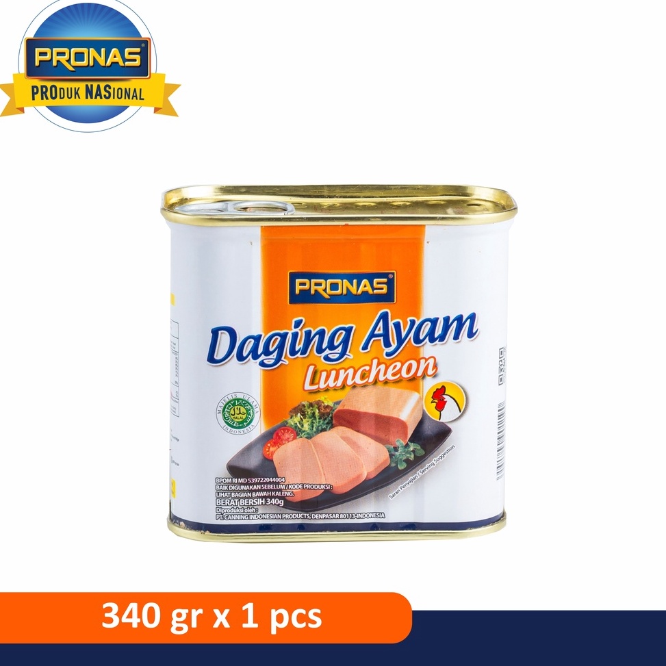 

St0ck Bany4k Pronas Luncheon Ayam (Daging Ayam Blok Serbaguna) 340g Must Buy