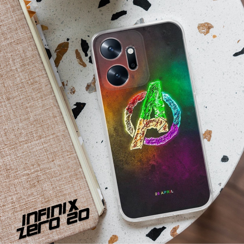 Case INFINIX ZERO 20 - Casing Terbaru Case Miracle [ MOTIF 01 ] Silikon -  Case INFINIX ZERO 20 - Ca