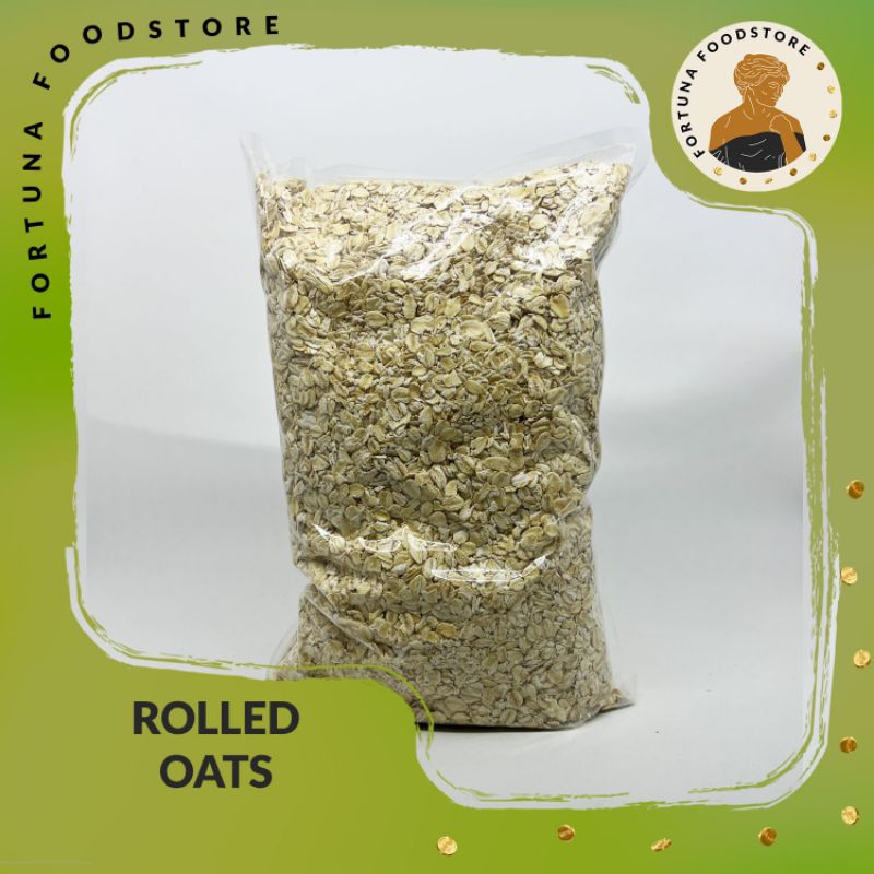 

Rolled Oats Gandum Giling Makanan Sehat 1kg