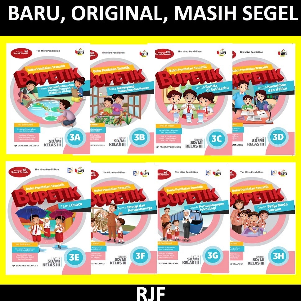 

Terbaru.. BUPETIK SD Kls.3 JL. 3A - 3H /K13N PLUS FILE KUMNCI JAWABAN YAR