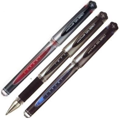 

✨COD✨ UNI-BALL GEL IMPACT BROAD 1.0 ROLLER BALL PEN UM-153S [1 lusin/ 12pcs] serbuuu !