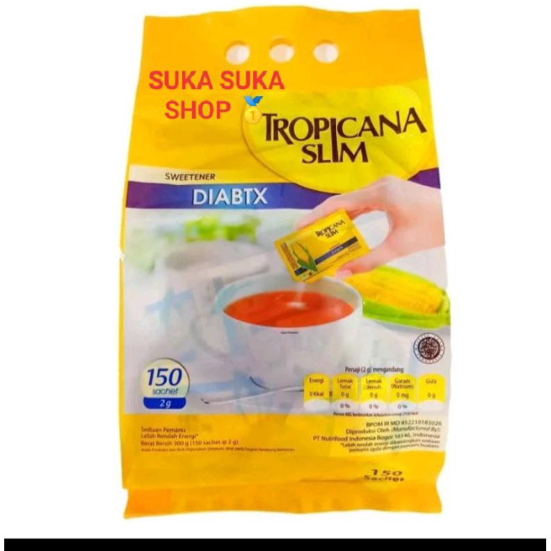 

Original Tropicana Slim DIABETIX isi 150'S ED JULI 2026 !!