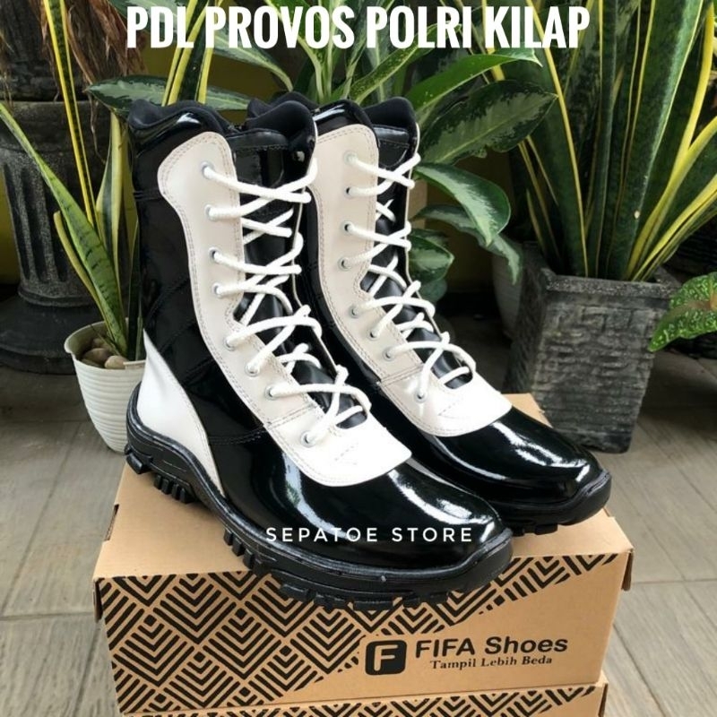 SEPATU PDL PROVOS POLRI KILAP SEPATU PROVOS POLRI SEPATU PDL PROVOS SEPATU PKD